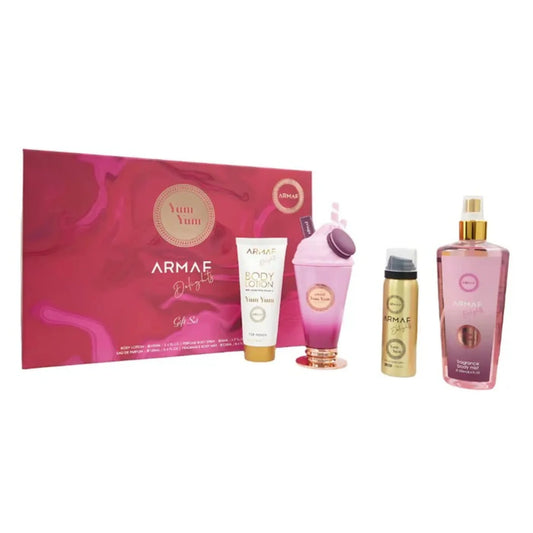 Set de Perfume Armaf Yum Yum 4 piezas