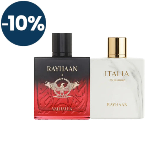 Duo Rayhaan Italia y Valhalla 100ml EDP