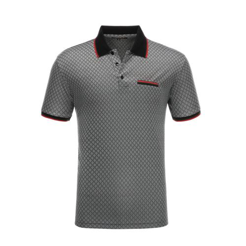 Playera Para Hombre Marca Pavini Pt-952 Grey