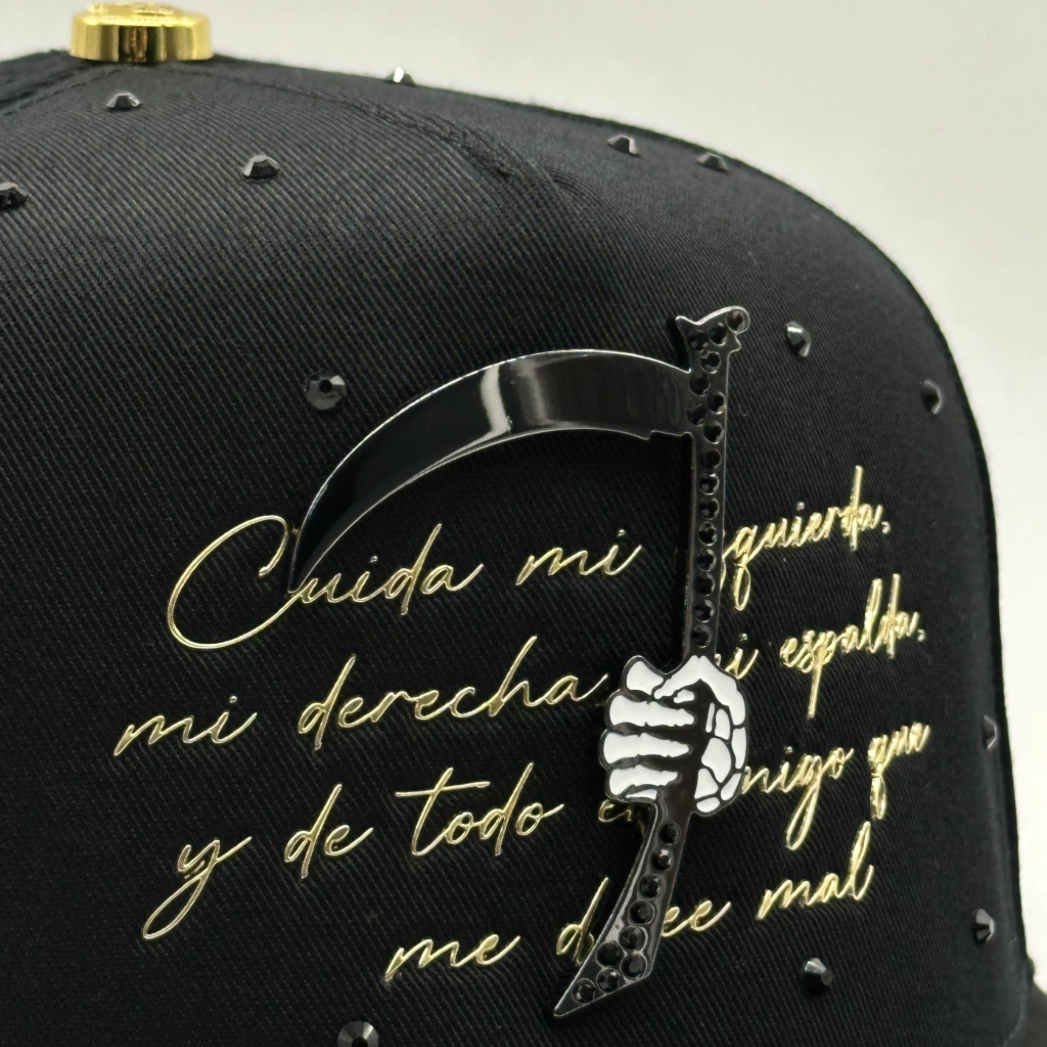 GORRA BIGG BOSS // SANTA MUERTE NEW BLACK