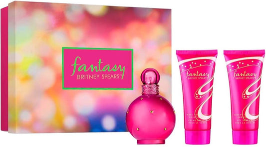 Set de Perfume Britney Spears Fantasy 100ml EDP 3 Pzas