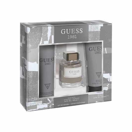 Set Guess 1981 Men EDT 3 piezas