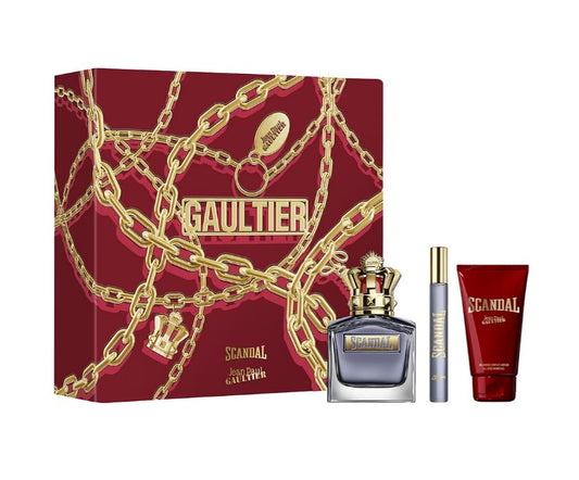 Set de Perfume para Hombre Jean Paul Gaultier SCANDAL 100 ml EDT