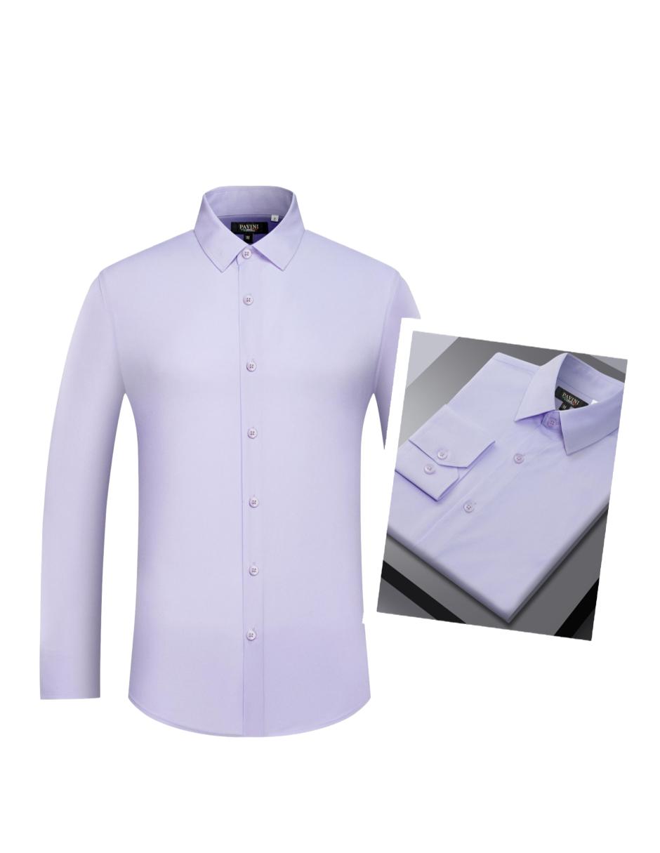 Camisa Para Hombre Marca Pavini  SH-568-06 Violeta