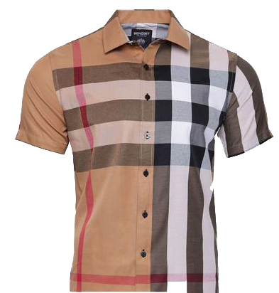 Camisa de manga corta Benziny SHS5052-CAMEL