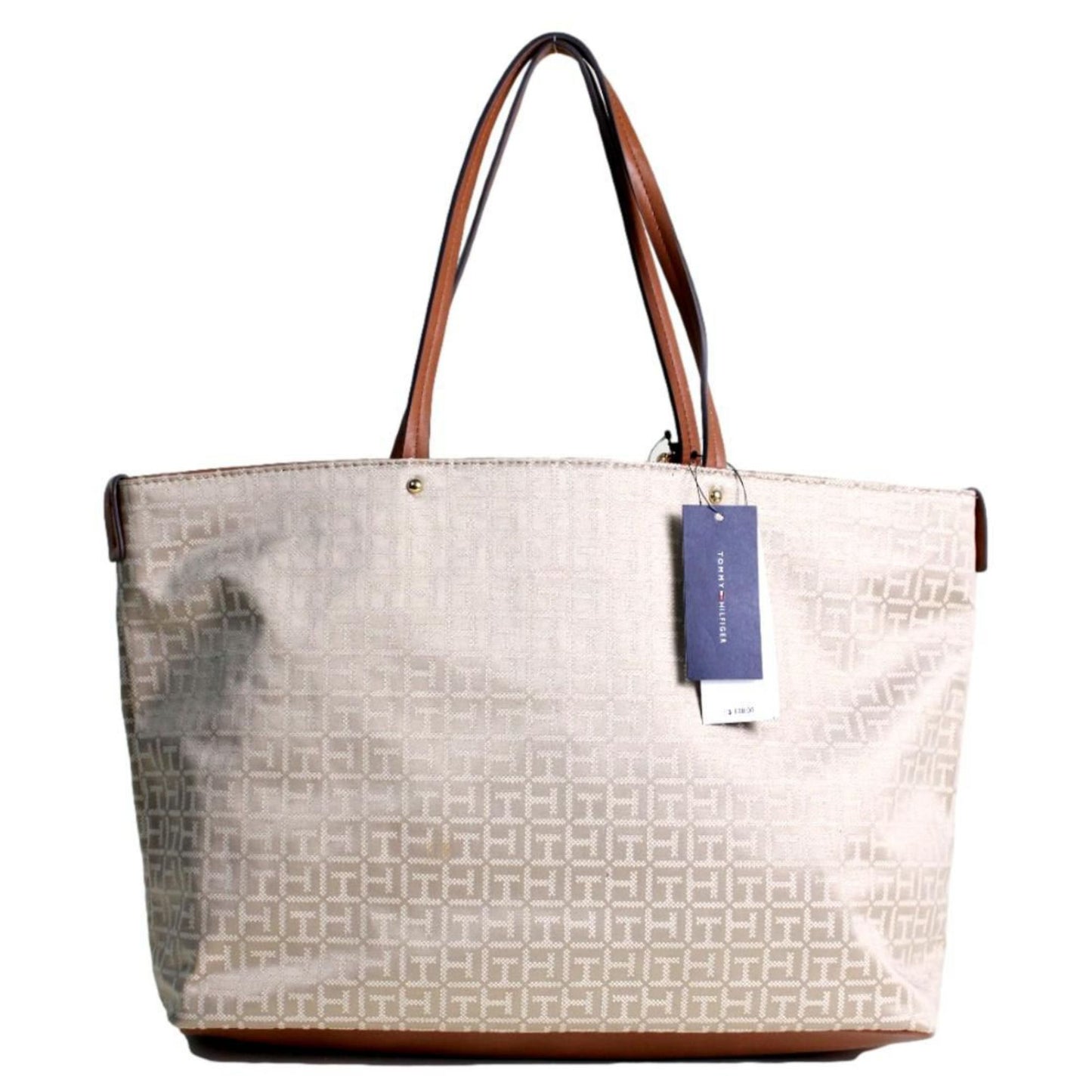 Bolsa para mujer beige Tote Tommy Hilfiger Logo Estampado  69J2293 250