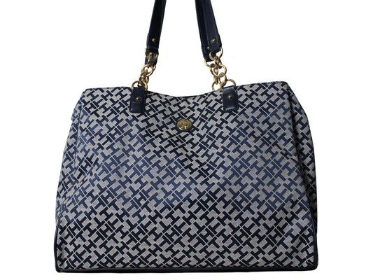 Bolsa para Dama marca Tommy Hilfiger Color Azul Con Estampado