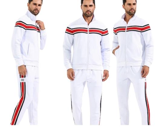 Conjunto De Pants Para Hombre Marca PAVINI TS-2474 White