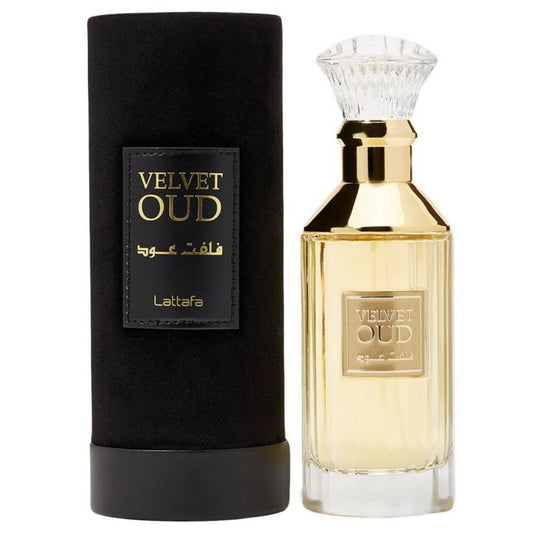 Perfume Unisex Velvet Oud Marca Lattafa 100 ml EDP