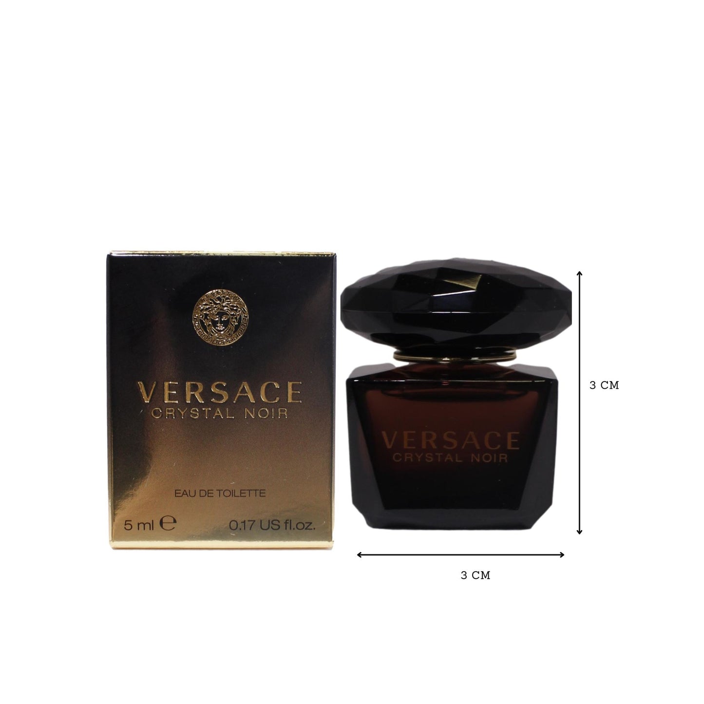 Perfume Mini de Mujer VERSACE CRYSTAL NOIR 5 ml EDT