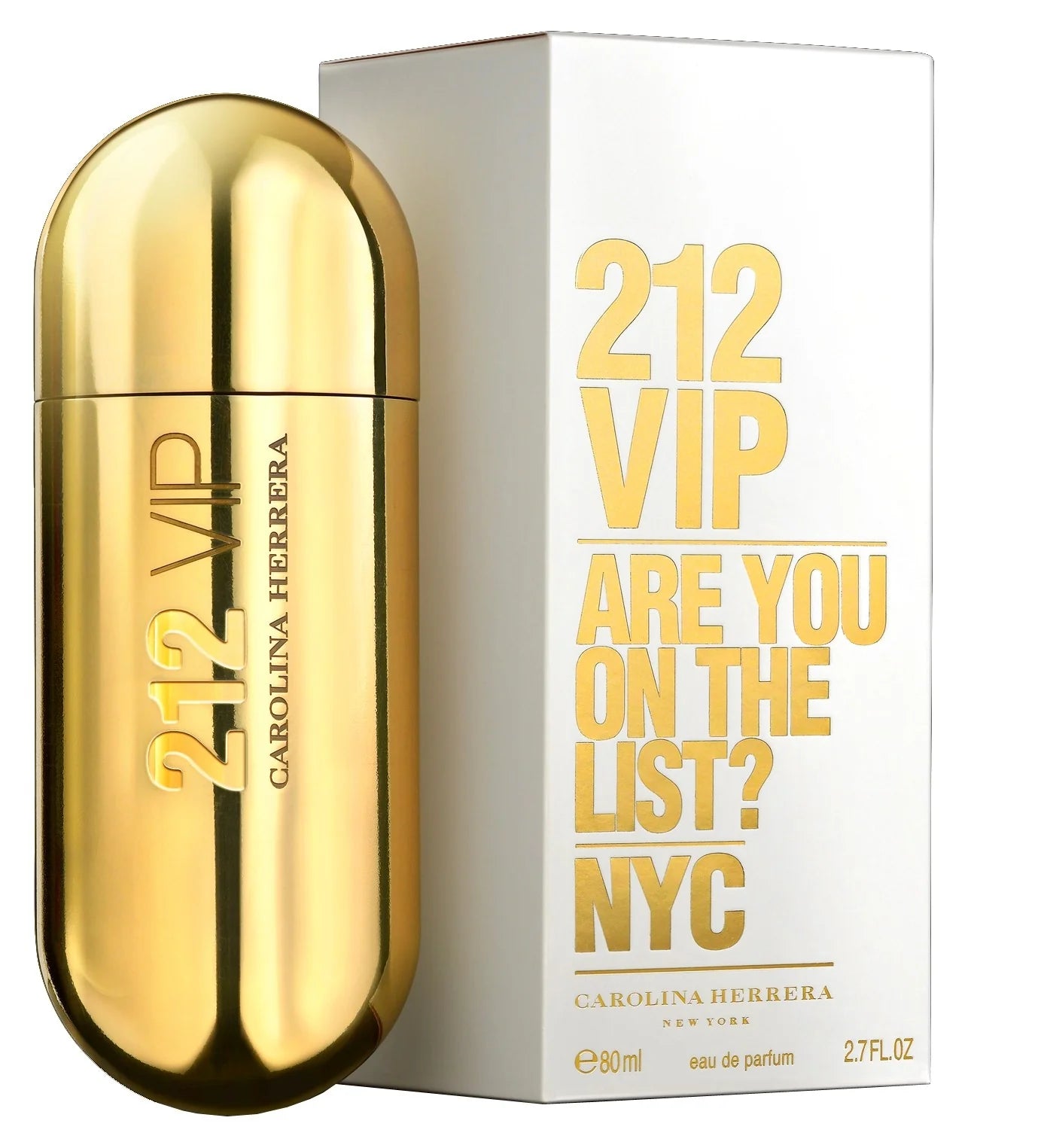 Perfume para Mujer CAROLINA HERRERA 212 VIP NYC 80ml EDP