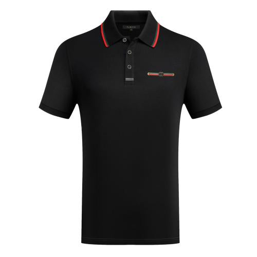 Playera Para Hombre Marca VARESI VP-002 Black