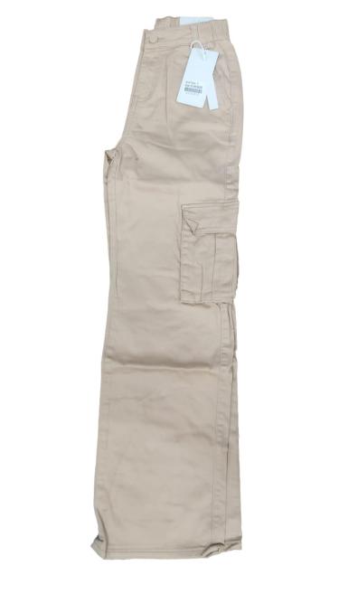 Pantalon Para Mujer De Cargo Marca KOSCH Jeans Mezclilla WSN 6356 Beige