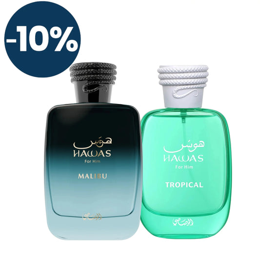Duo Hawas Malibu y Hawas Tropical 100ml EDP