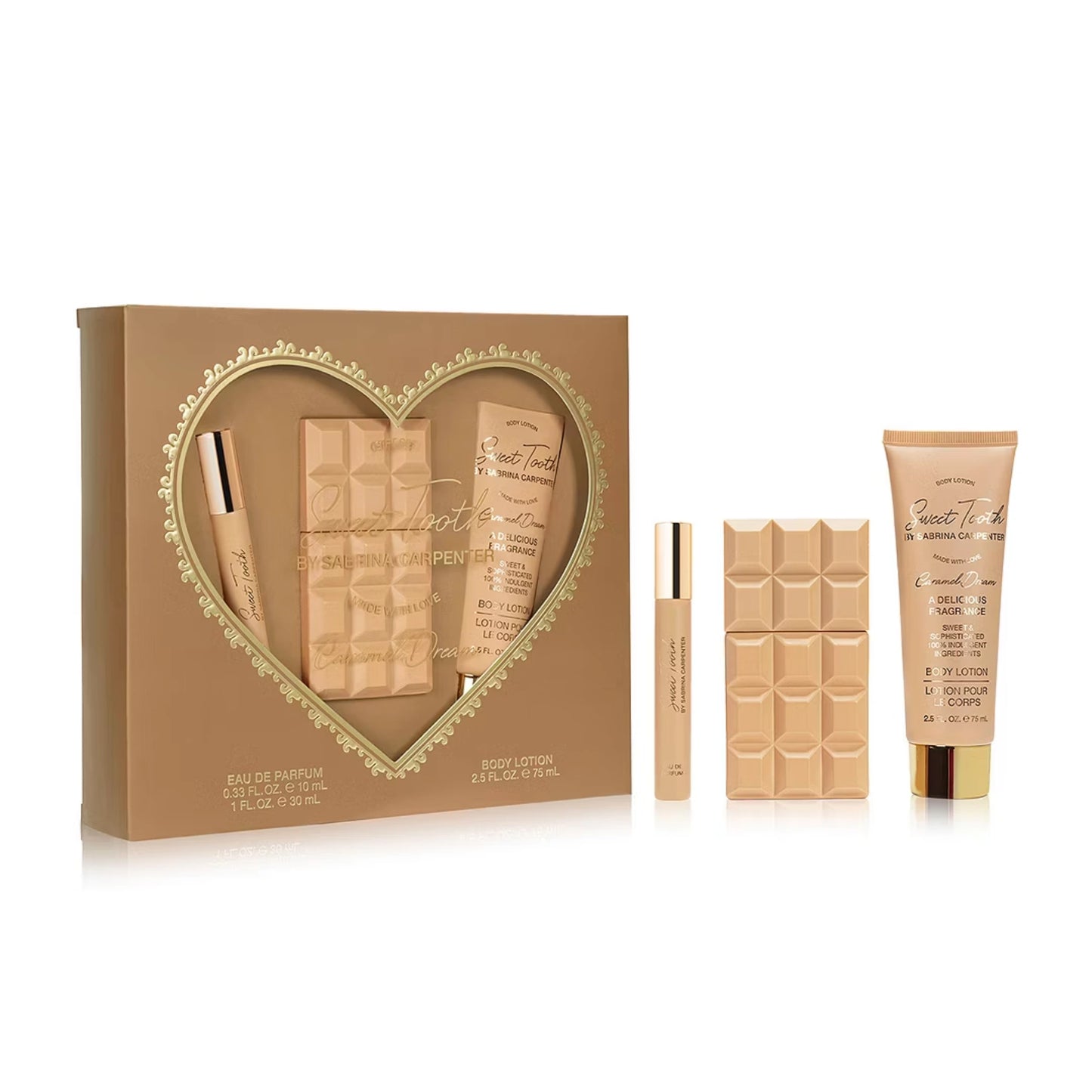 Set Sabrina Carpenter Caramel Dream 3Pzs