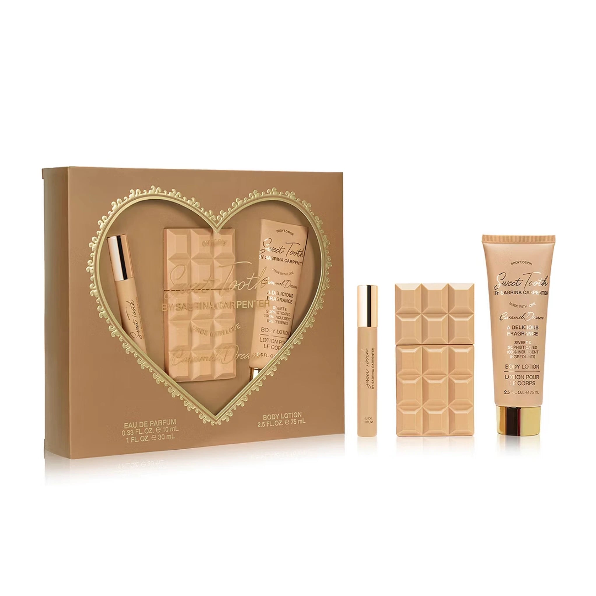 Set Sabrina Carpenter Caramel Dream 3Pzs
