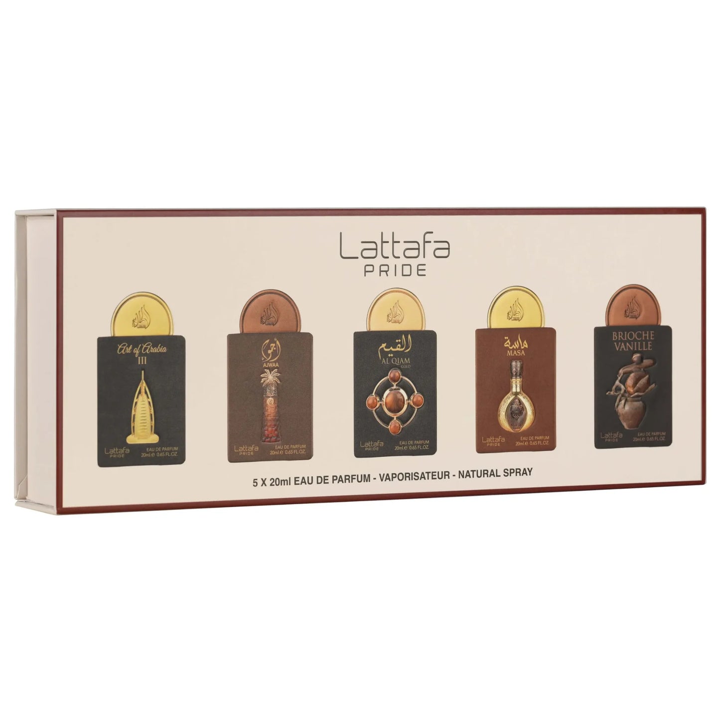 Set No.04 de Lattafa Pride Mini 5 Pz
