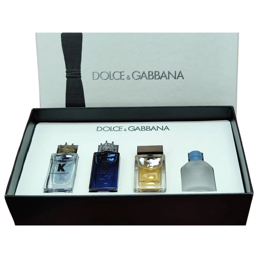 Set Dolce & Gabbana Mini Para Hombre de 4 Pz