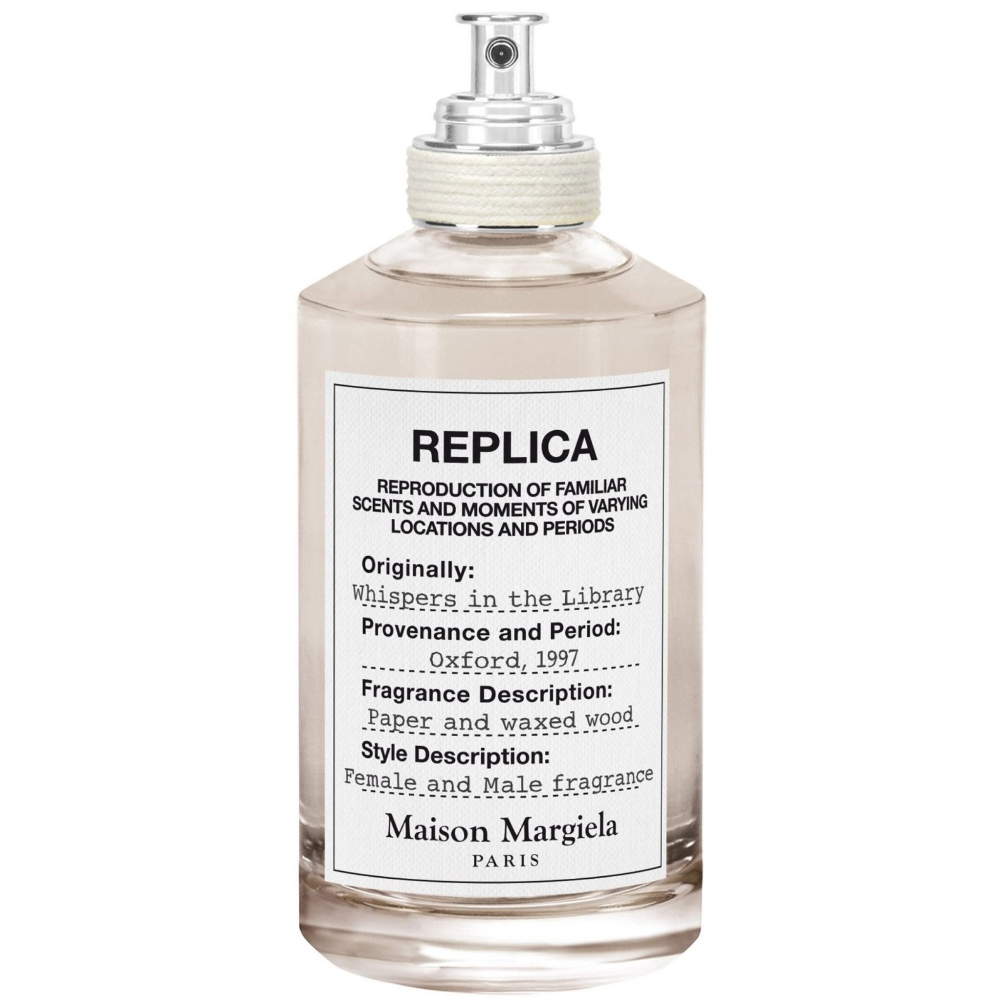 Perfume Unisex Maison Margiela Replica Whispers in the Library 100ml EDT