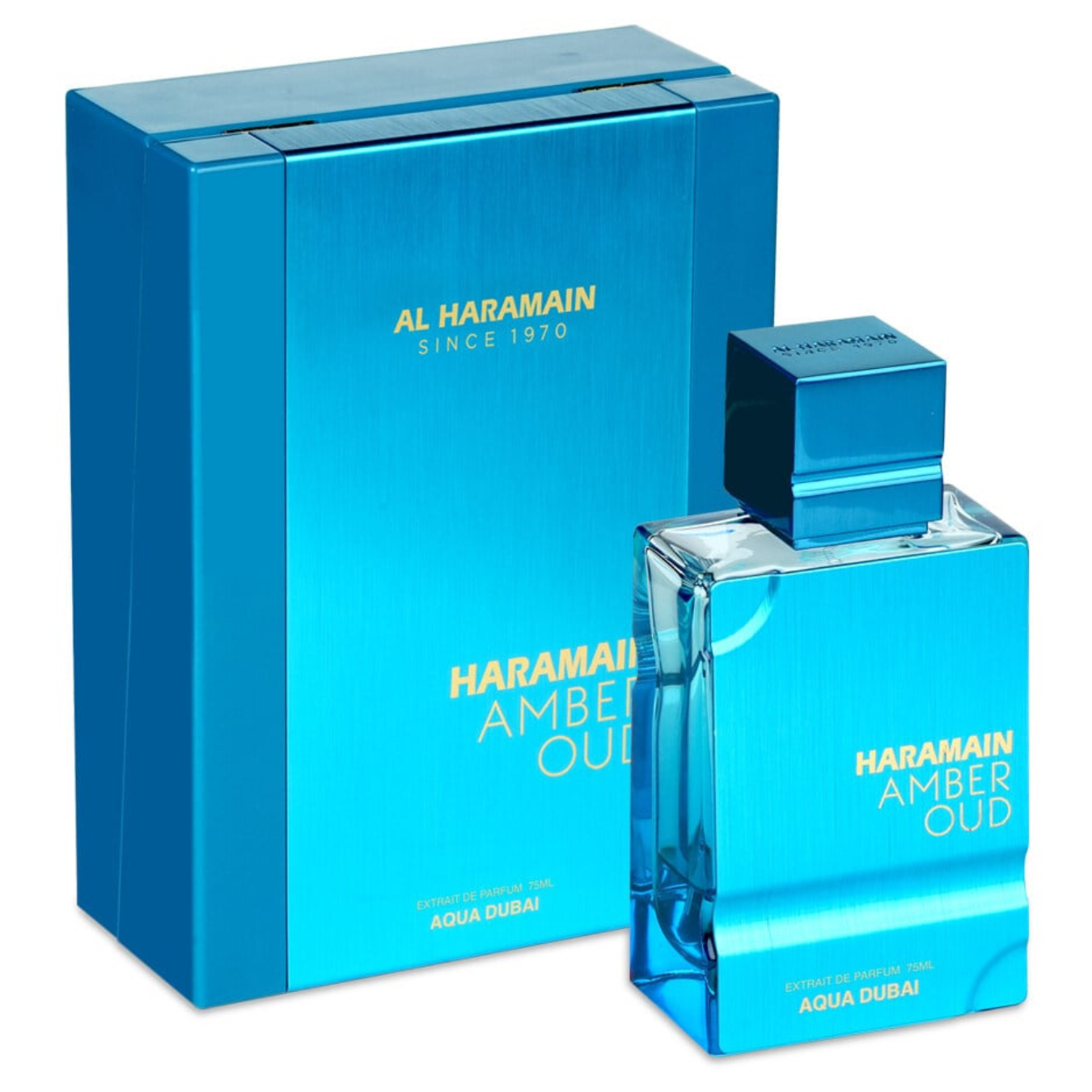 Perfume Al Haramain Amber Oud Aqua Dubai Edp 75ml Unisex