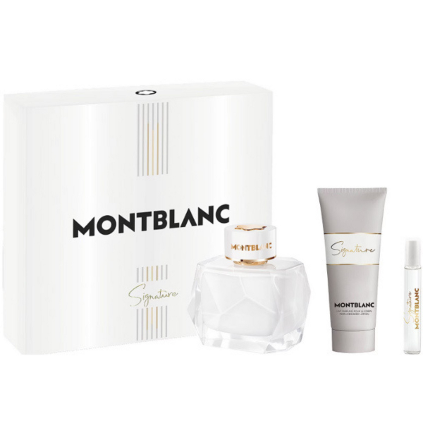 Set Montblanc Signature Para Dama 3 piezas