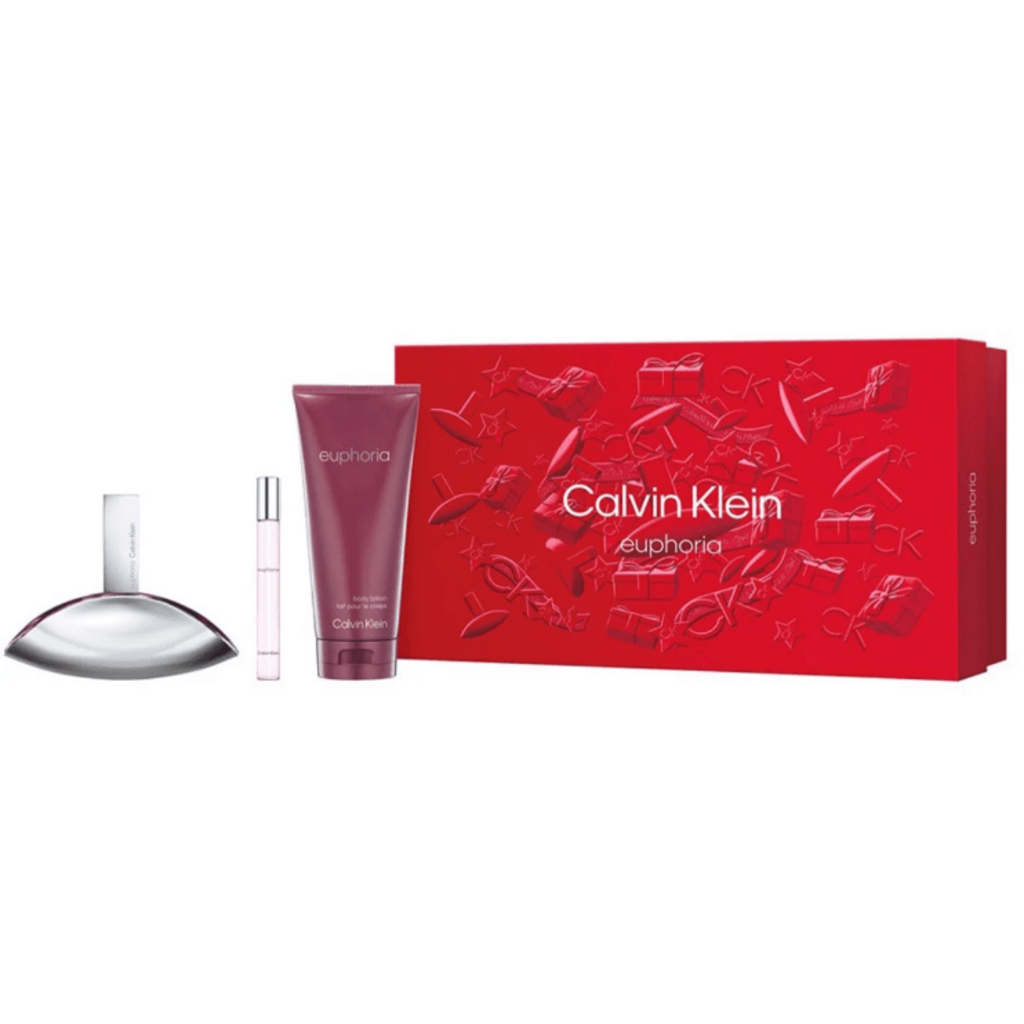 Set Calvin Klein Euphoria 3 Piezas Para Dama