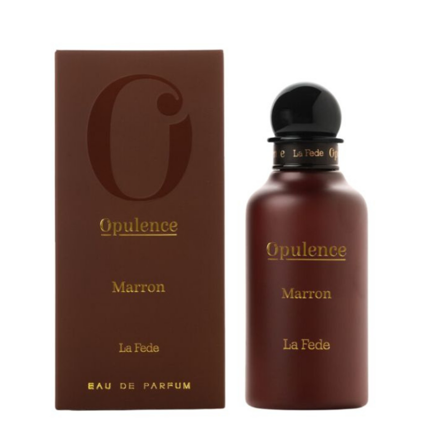 Perfume La Fede Opulence Marron 100ml Edp Para Caballero