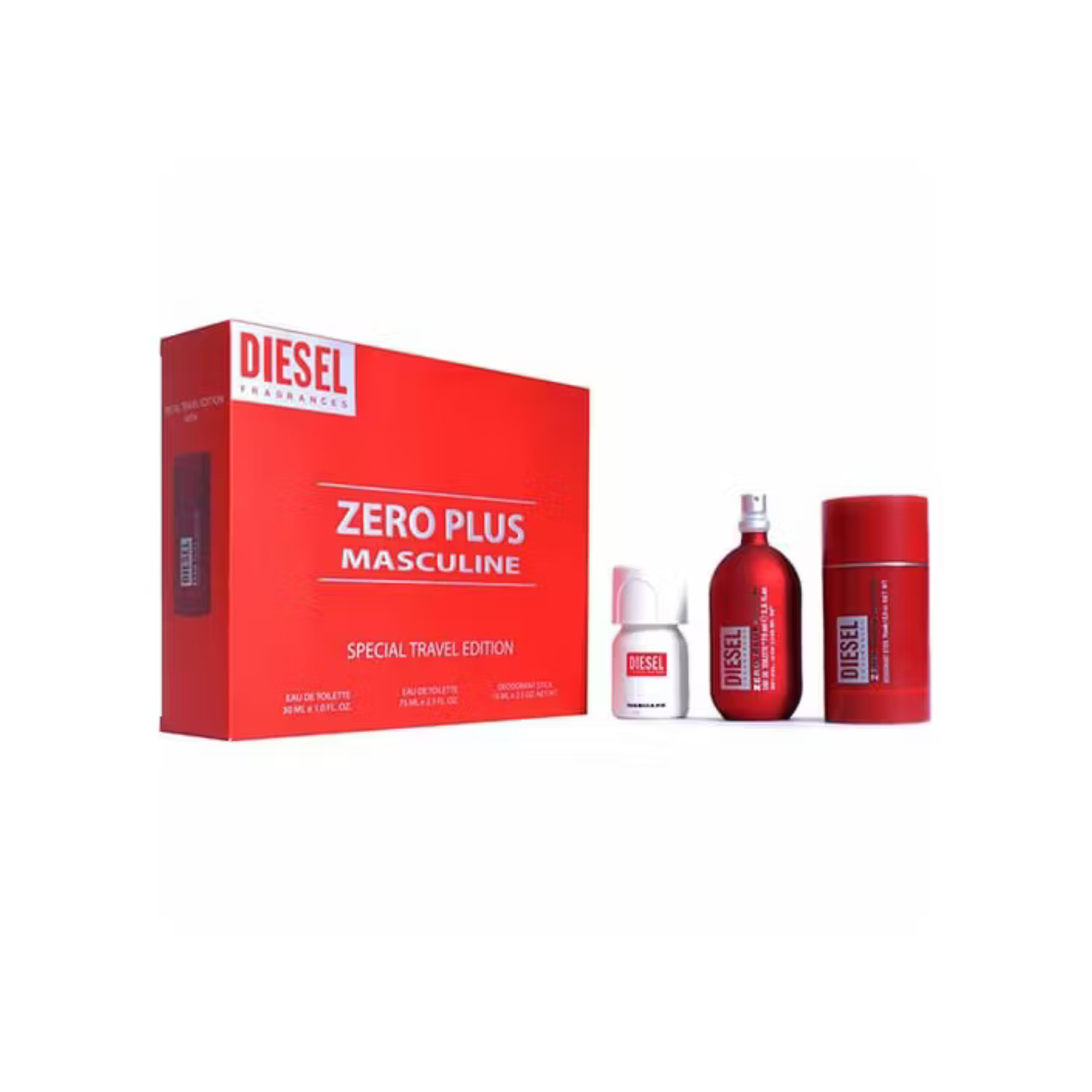 Set Diesel Zero Plus Maculine 3 Piezas