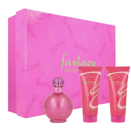 Set de Perfume para Mujer Britney Spears Fantasy 100ml EDP 3 Pzas
