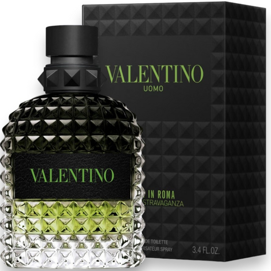 Perfume Valentino  Uomo Born In Roma Green Stravanganza 100ml Edt