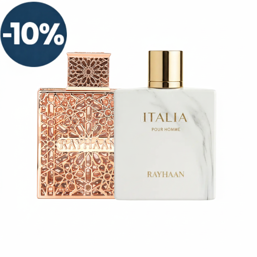 Duo Rayhaan Italia y Divine de 100ML EDP