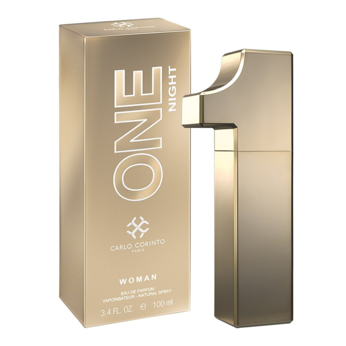 Perfume Carlo Corinto One Night Woman 100ml Edp