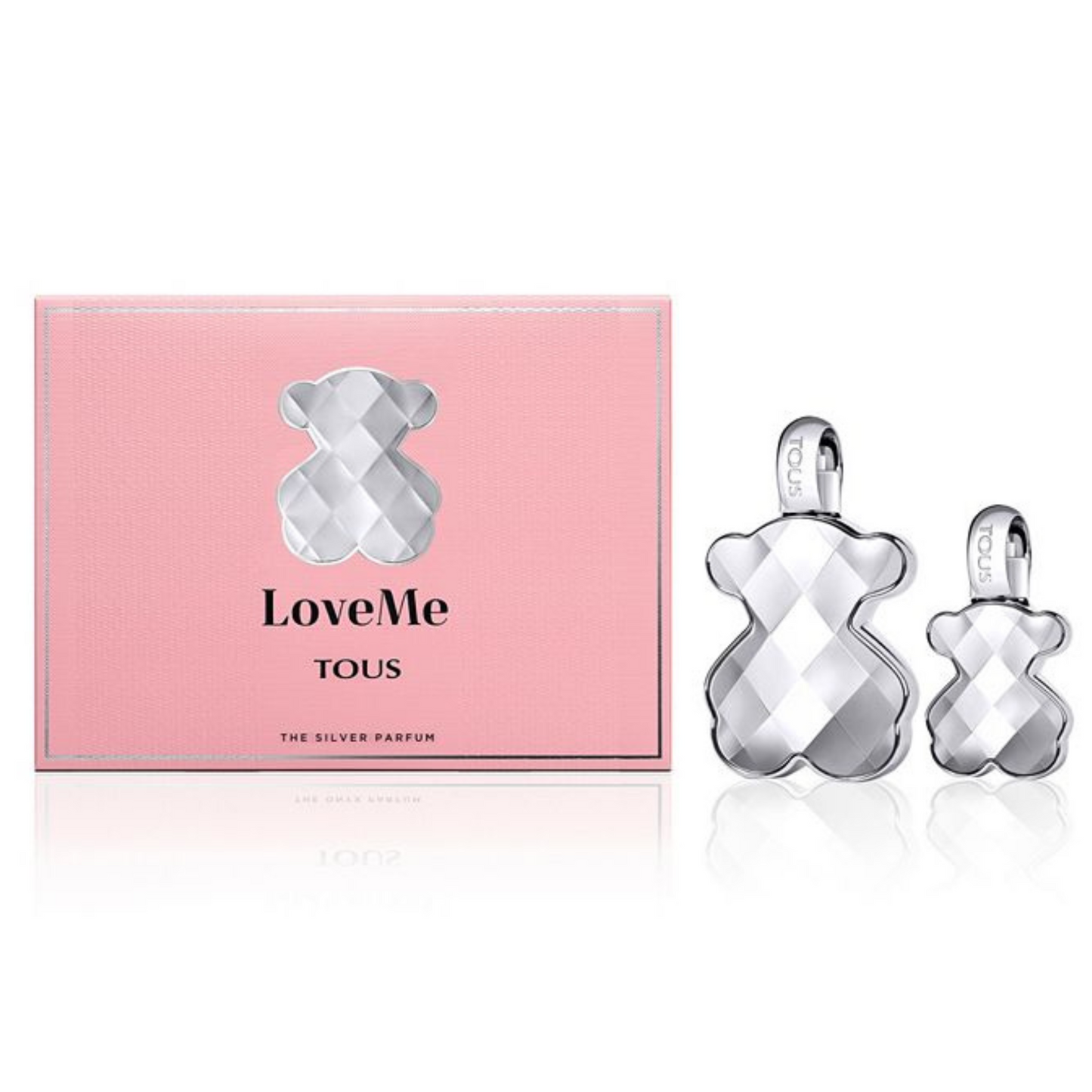 Set 2 Piezas Tous LoveMe Silver