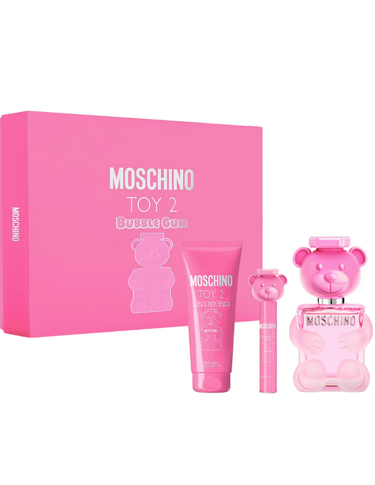 Set de Perfume para Mujer Moschino Toy 2 Bubble Gum 3 pzs