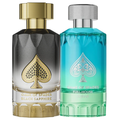 Duo Game Of Spade Full House Refresh y Black Sapphire 100 ml EDP