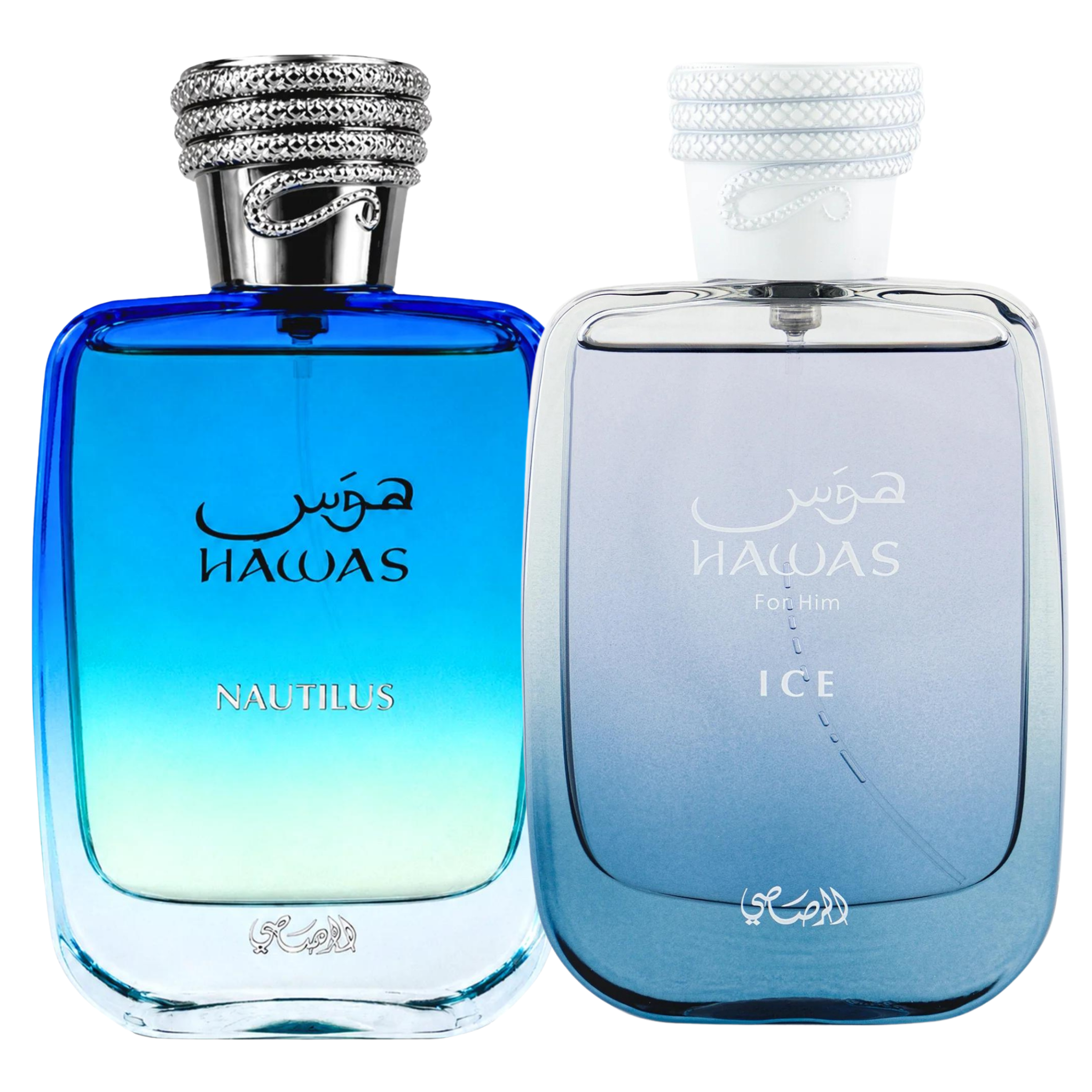 Duo Hawas Nautilus y Ice de 100 ml EDP