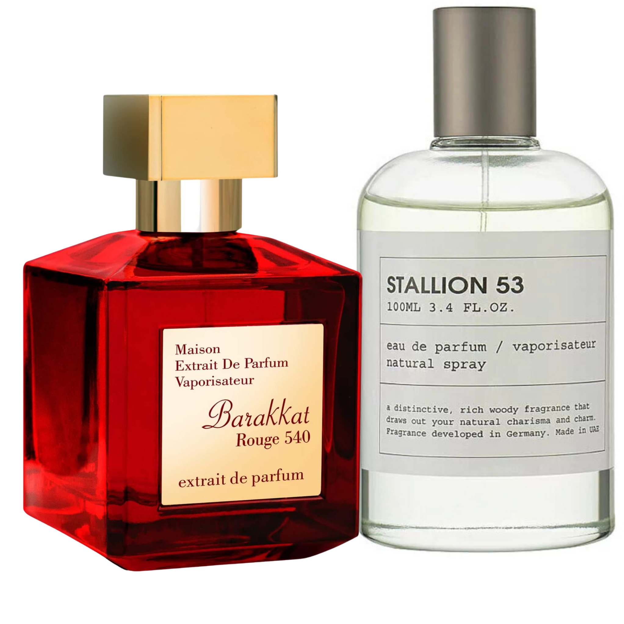 Duo Barakkat Rouge 540 y Stallion 53 de 100 ml EDP