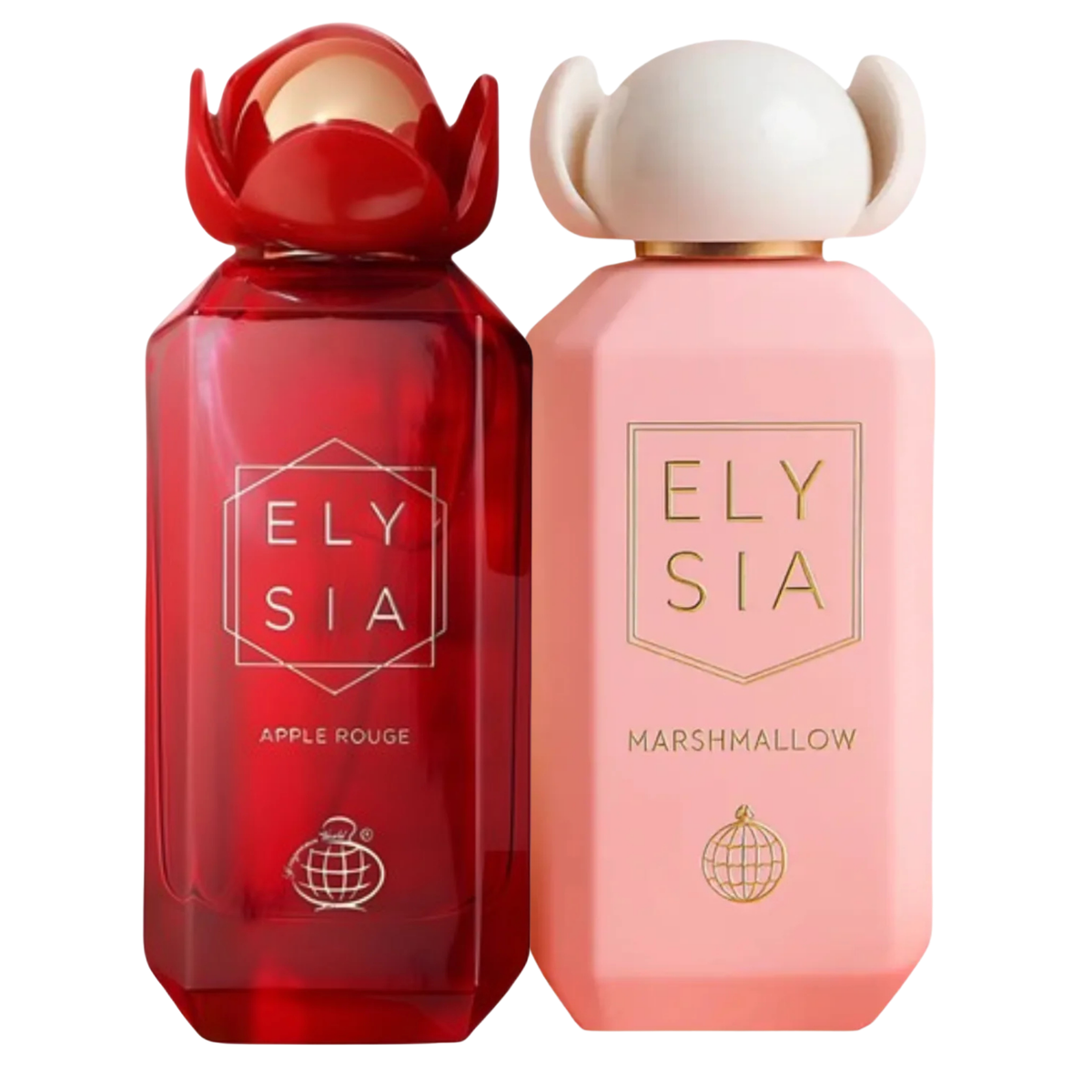 Duo Fragance World Elysia Apple Rouge y Marshmallow de 100ml EDP