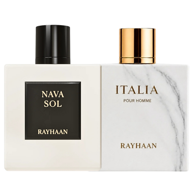 Duo Rayhaan Nova Sol y Italia de 100 ml EDP