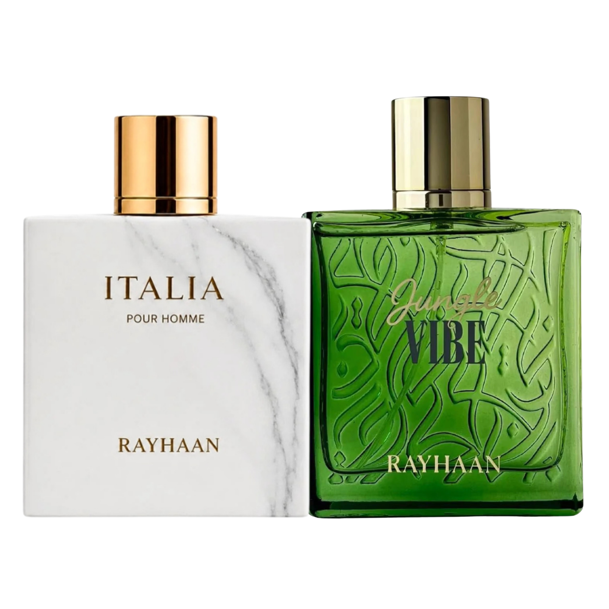 Duo Rayhaan Jungle Vibe y Italia de 100ML EDP