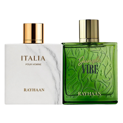 Duo Rayhaan Jungle Vibe y Italia de 100ML EDP