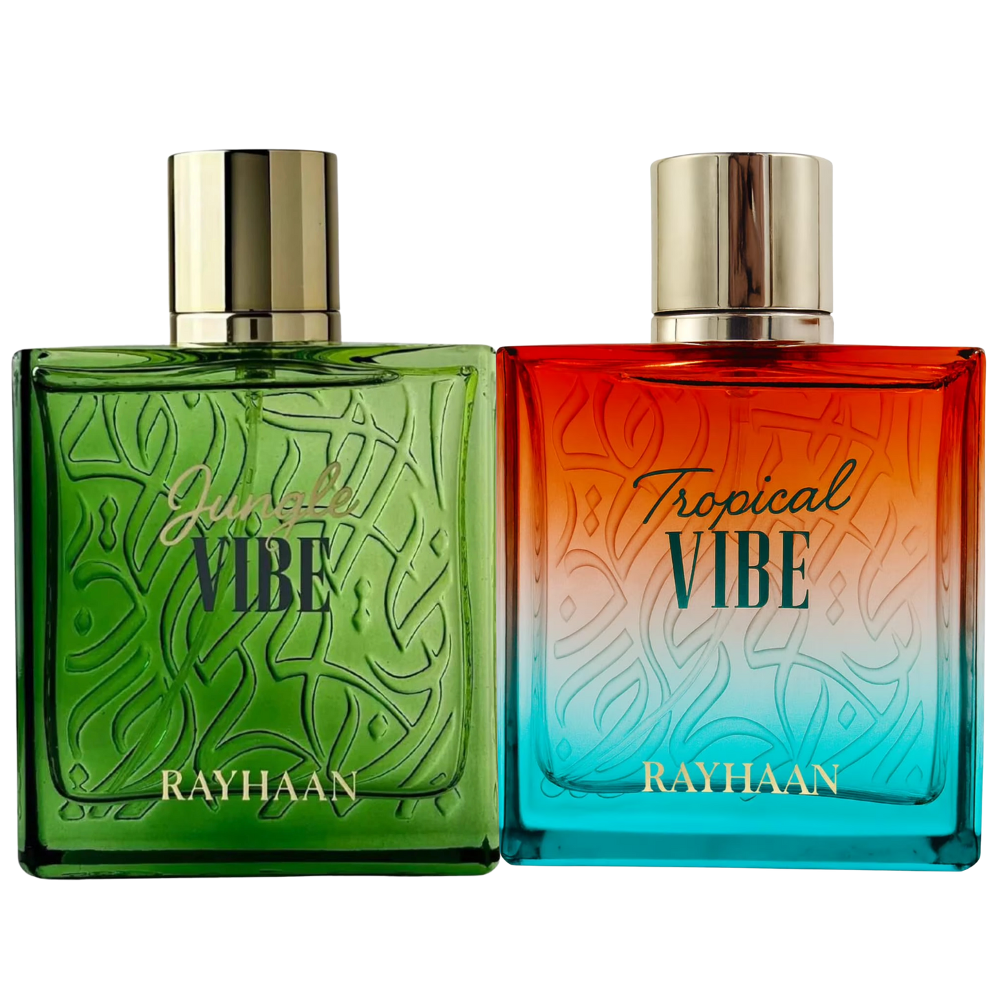 Duo Rayhaan Jungle Vibe y Tropical Vibe de 100ML EDP