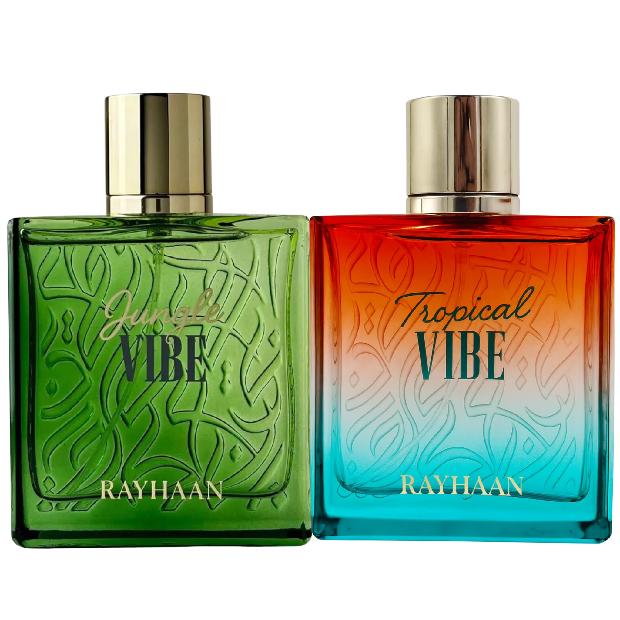 Duo Rayhaan Jungle Vibe y Tropical Vibe de 100ML EDP