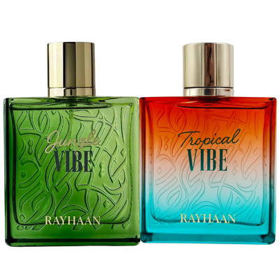 Duo Rayhaan Jungle Vibe y Tropical Vibe de 100ML EDP