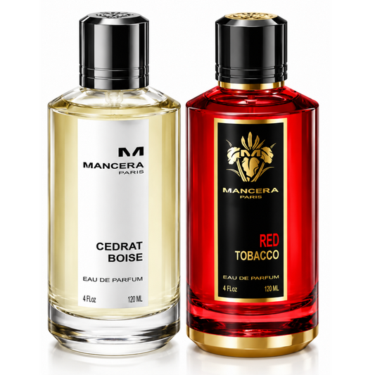 Duo mancera Cedrat Boise y Red Tobacco 120ml EDP