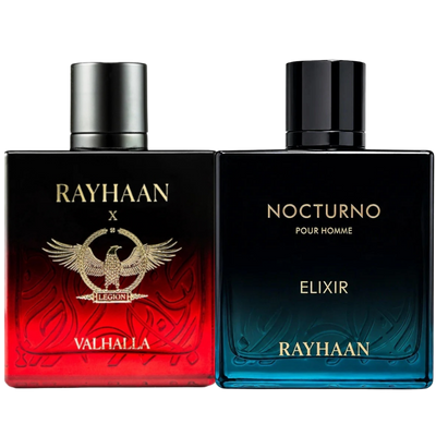 Duo Rayhaan Nocturno Elixir y Valhalla de 100ML EDP
