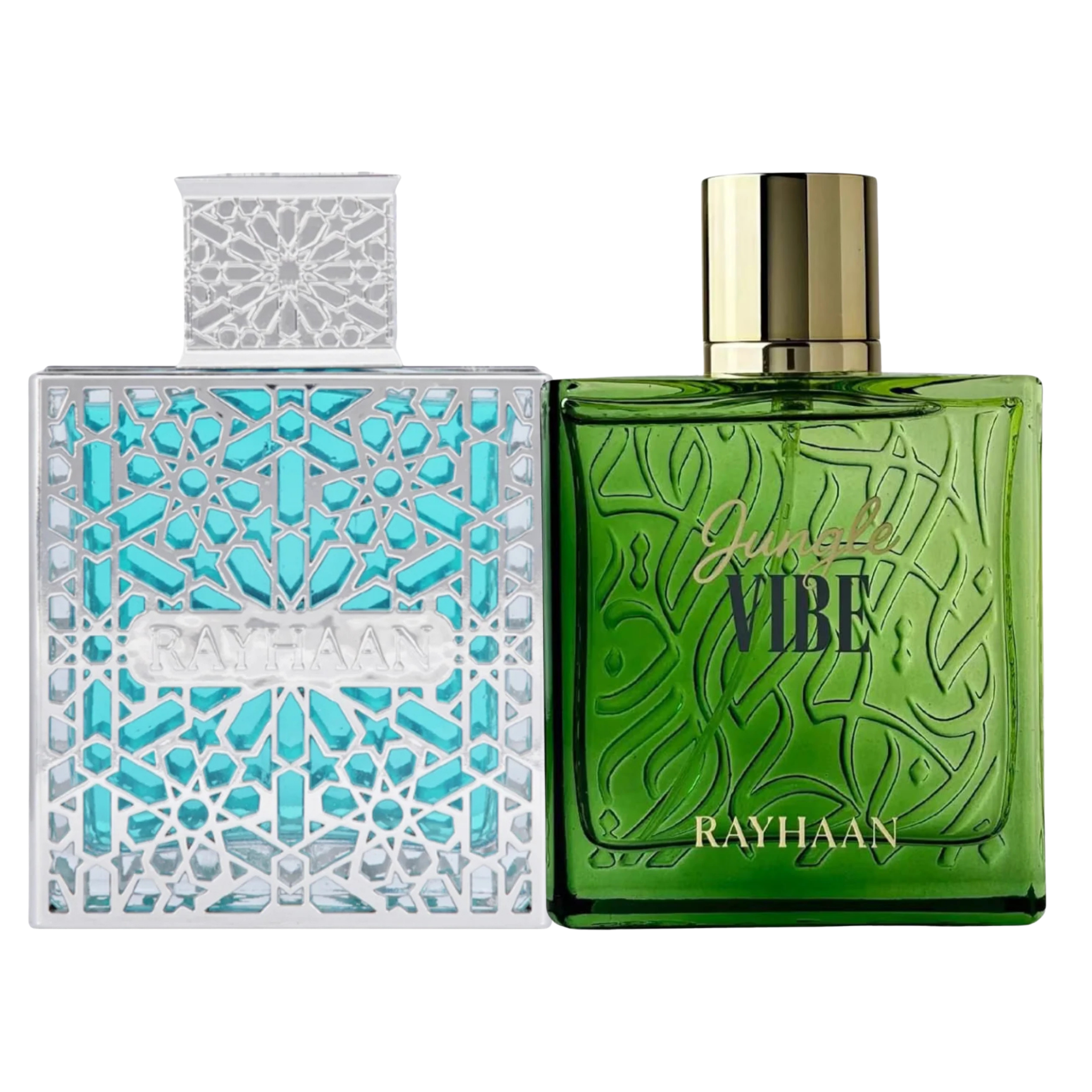 Duo Rayhaan Jungle Vibe y Aquatica 100ML EDP