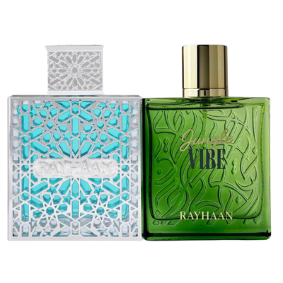 Duo Rayhaan Jungle Vibe y Aquatica 100ML EDP