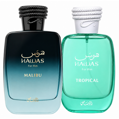 Duo Hawas Malibu y Hawas Tropical 100ml EDP