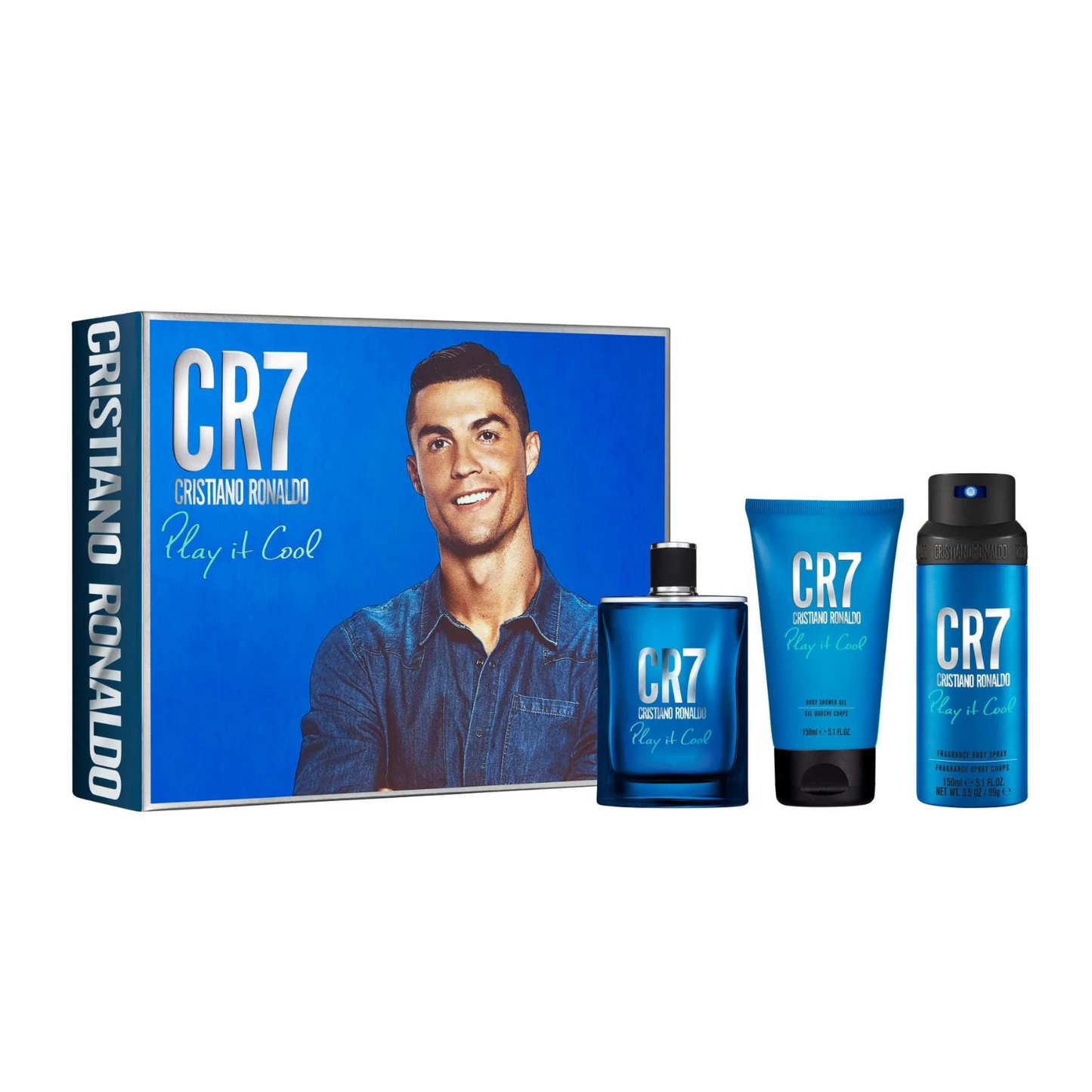 Set CR7 Play It Cool 3 piezas Para Caballero